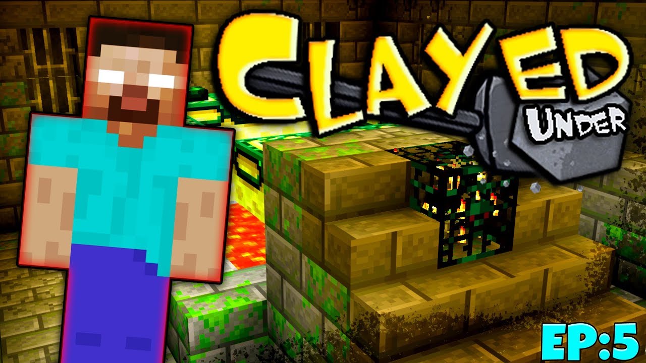 MCPE Modded|Clayed Under|!!HeRoBrInE!!|Ep:5|Minecraft ... - 