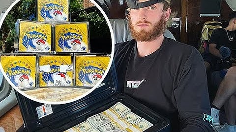 Logan Paul spent $2M on first edition Pokemon cards