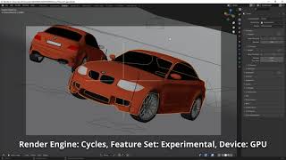 Blender BMW Benchmark Render Test 2x RTX3080Ti