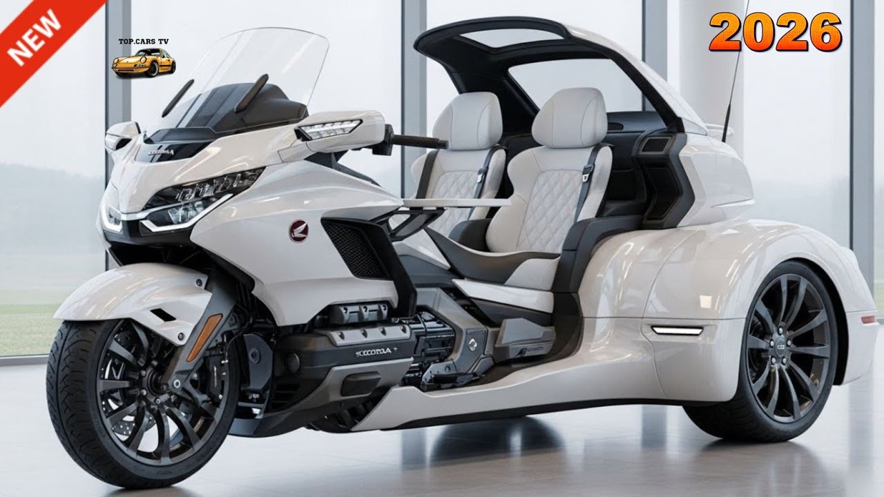 Honda's 2026 Gold Wing Trike - The Ultimate Road-Dominating