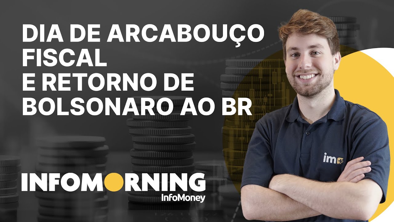 Dia de Arcabouço fiscal, retorno de Bolsonaro ao BR; PETR4 mantém venda de ativos