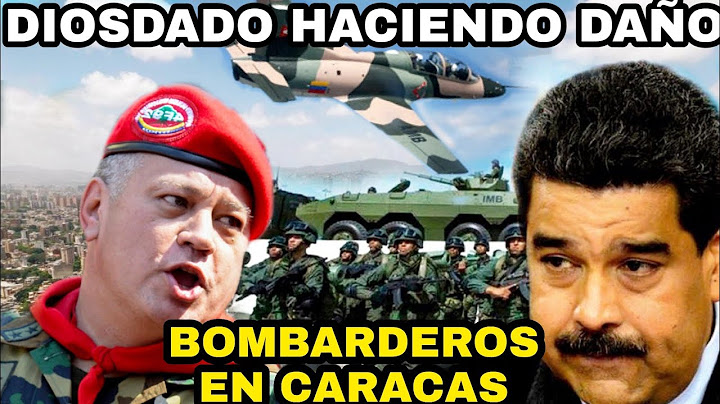 DIOSDADO CABELLO AMENAZA CON B0MBARDEAR VENEZUELA SI LA OPOSICIÓN NO DETIENE DE EXIGIR SUS DERECHOS