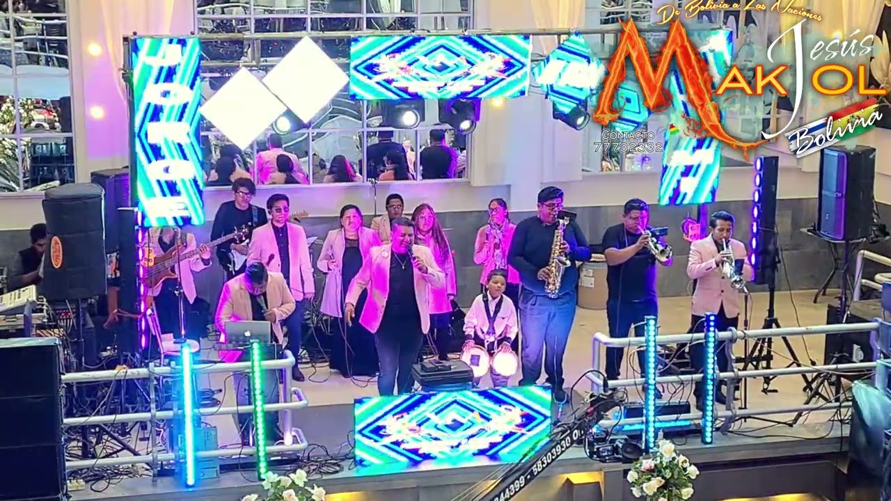 MAKJOL BOLIVIA Medley Cumbia Manantial de Vida, Folclórico (Boda Jorge y Mayumi)