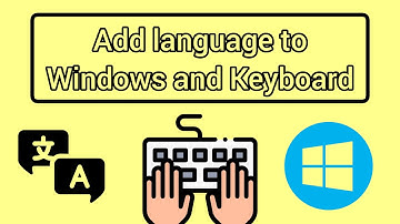 Add language to windows and keyboard | Multiple languages in Windows | Change the keyboard language
