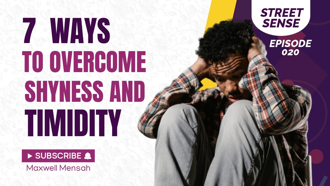 Timider 7 Ways To Overcome Shyness and Timidity - STREET SENSE - YouTube