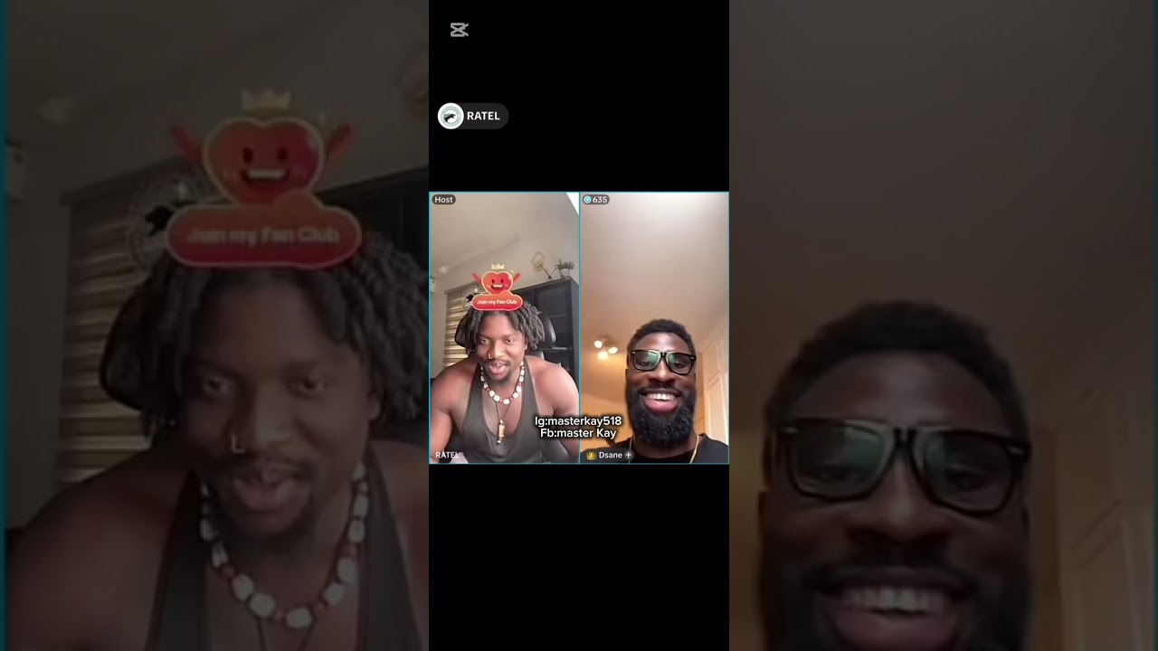 Watch out @Verydarkblackman livestreaming on TikTok🤣🤣🤣🤣#ratelmovement 