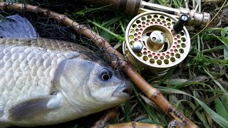 Fly fishing - Episode 11 - Fly fishing for crucian carp (붕어 플라이 낚시)