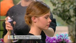 CCVB - Réaliser un chignon en 5 mn - DIY