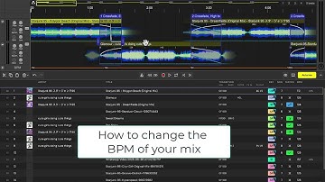 How to change the BPM of your whole mix
