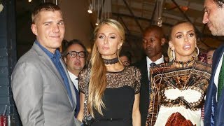 Meeting Of The Heiresses Paris Hilton And Petra Ecclestone Mingle At Art Opening