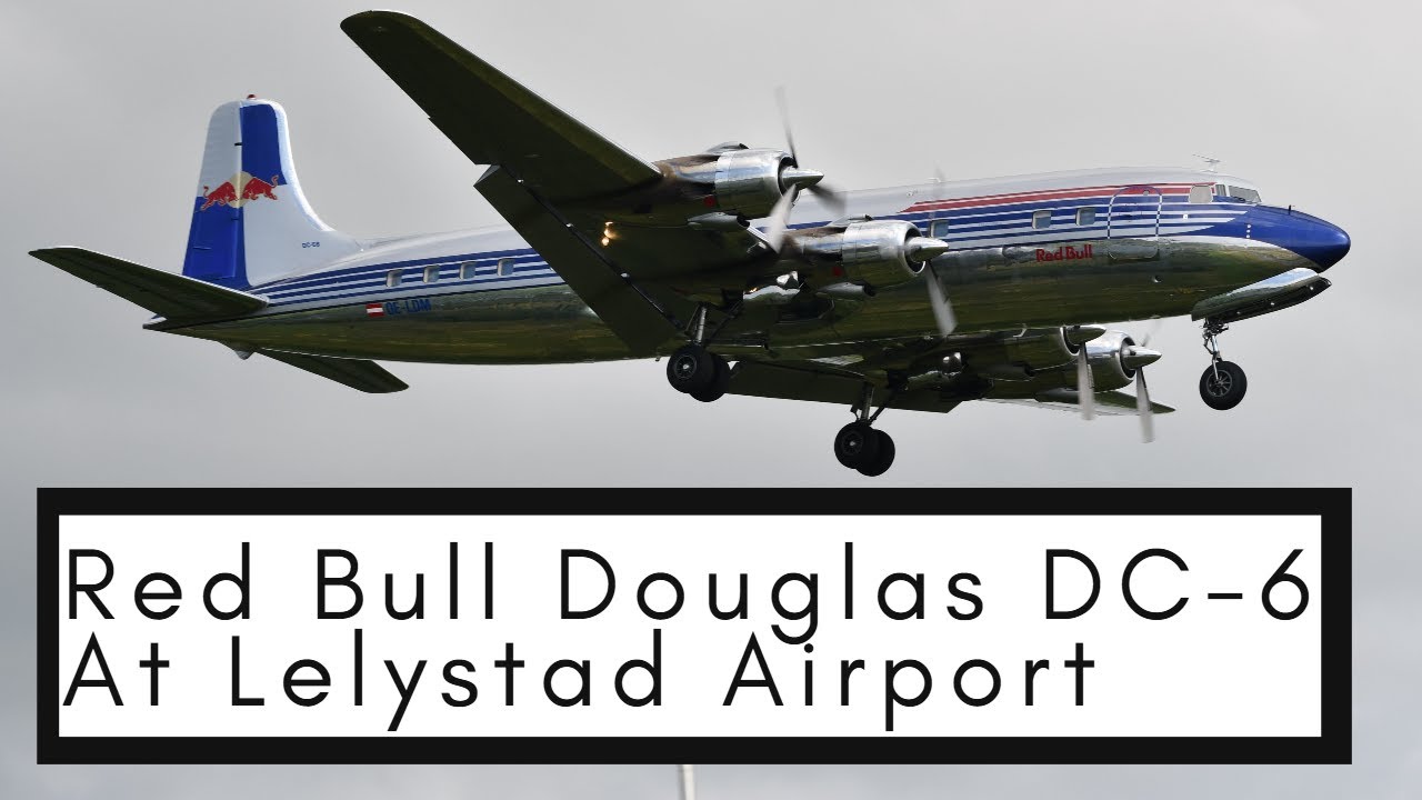 Red Bull Flying Bulls Douglas DC-6 OE-LDM at Lelystad Airport | Spectacular Low Passes