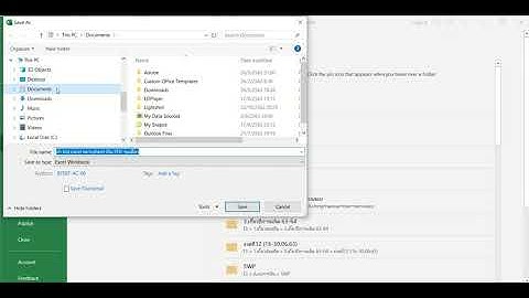 ทำ file excel หลาย sheet เป็น pdf ชุดเดียวกัน