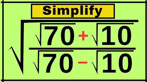 Japanese | A Very Nice Square Root Algebra Problem | Can You Solve This?