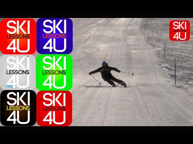 Advanced Ski Lessons #6 - Carving - How to Learn to ski - Ski Technique - Ski School - Ski Drills