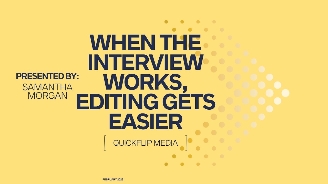 Podcasting works when the interview works. Strong, present conversations create better content, easier edits, and consistent, sustainable production that connects with the audience.