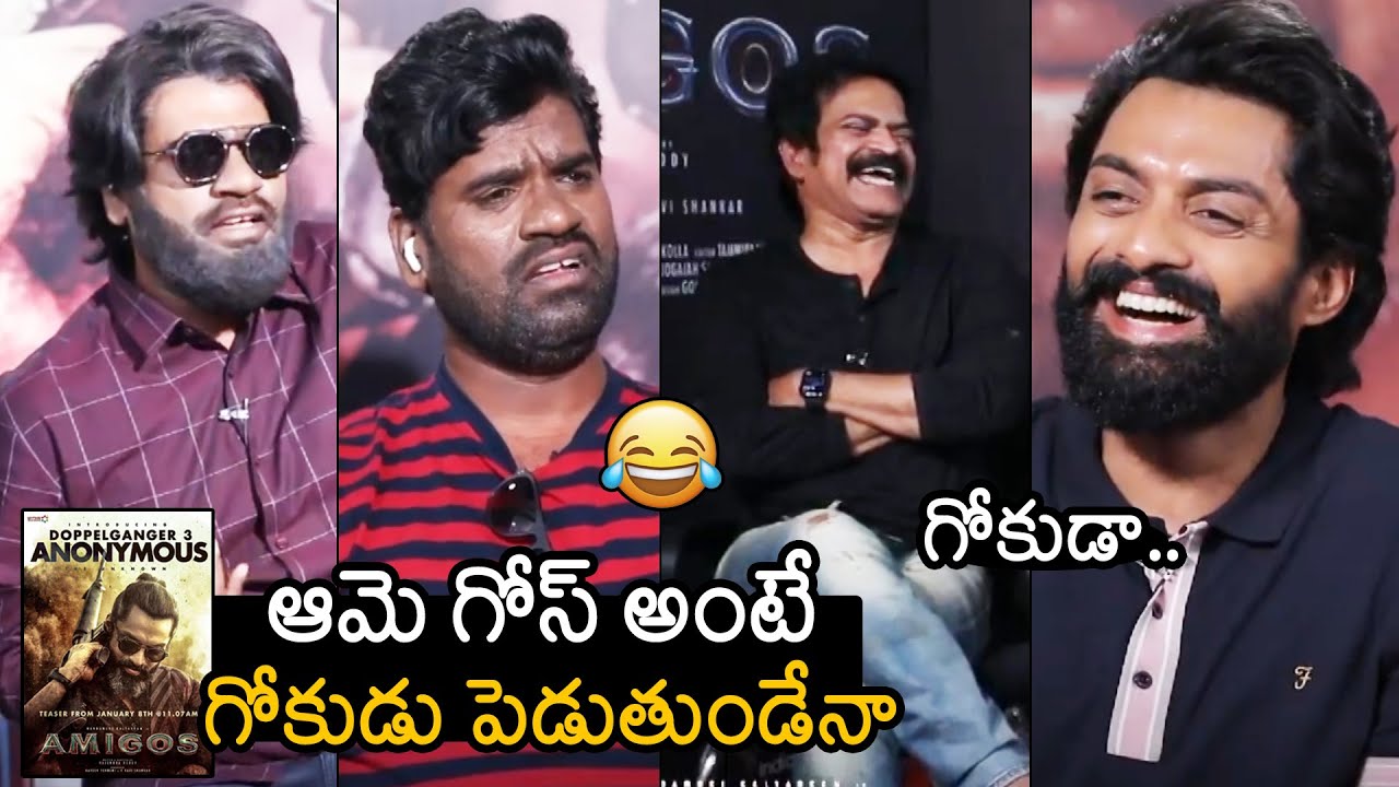 Bithiri Sathi Hillarious Interview with Amigos Team | Kalyan Ram | Ashika Ranganath | News Buzz