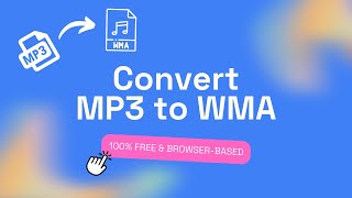 How To Convert MP3 files to WMA