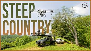 Drone Operators Using T50 in Unreachable Areas
