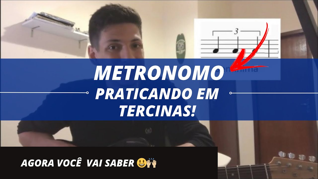 Tercinas no Metrônomo, como praticar?