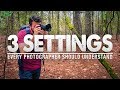 3 CAMERA SETTINGS To MASTER For Landscape PHOTOGRAPHY