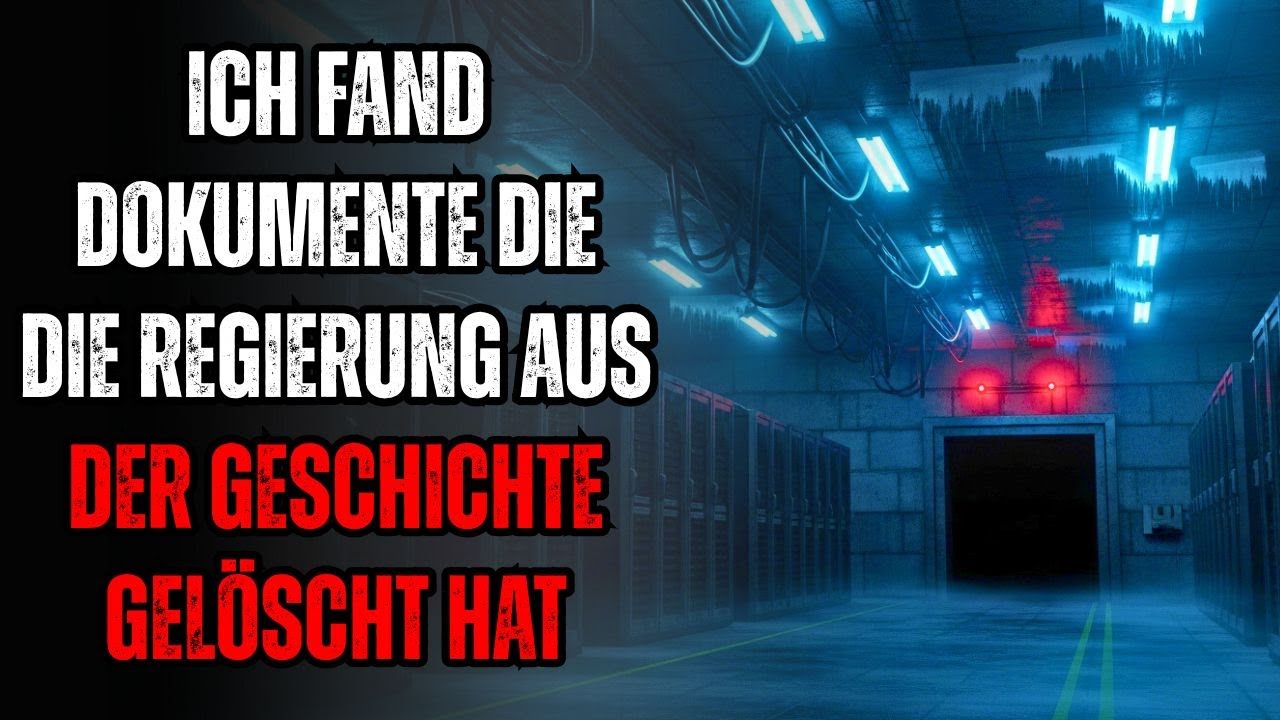 Ich arbeite in einem Regierungsdatenspeicher. Ich habe Dateien entdeckt, die nicht existieren.