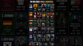 Best Web Series From 5 Countries! 🌍🔥 #shorts #foryou #movie