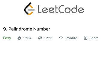 LeetCode Palindrome Number Solution Explained - Java