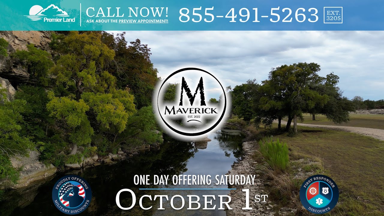 Fredericksburg Live Water Ranch Sale YouTube