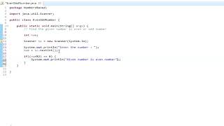 Find out given number is Even or Odd number in Java | Java basic Interview questions | Java beginner
