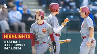 Baseball - USC 12, UC Irvine 4: Highlights (4/17/24)