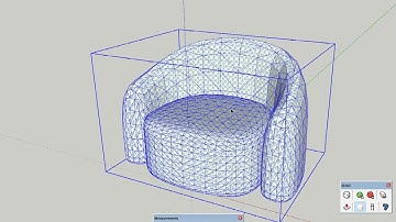 Modeling an armchair in SketchUp | UV unwrapping and UV mapping in Blender