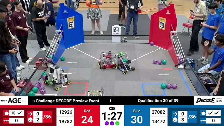 Qualification 30 - 2025 FTC FIRST Tech Challenge DECODE Preview Event