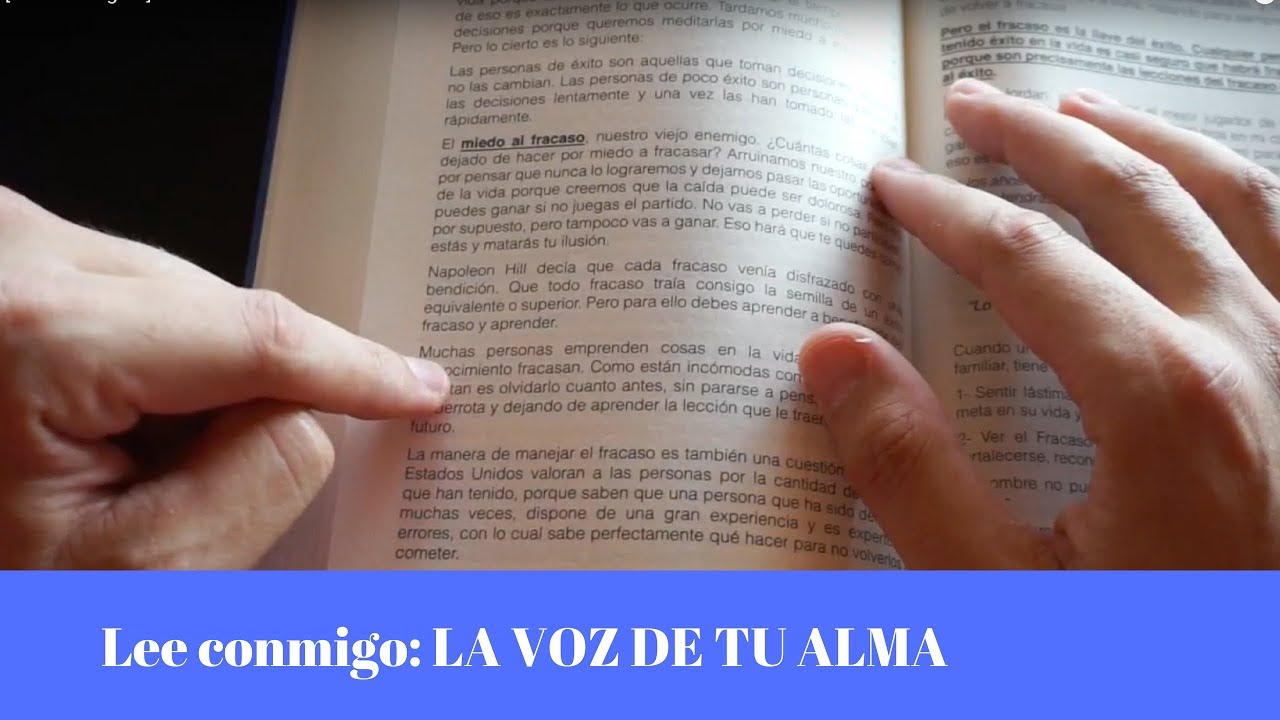 [Lee conmigo...] LA VOZ DE TU ALMA: el miedo al fracaso... jack canfield livres