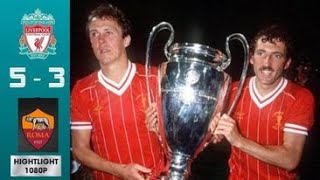 Liverpool 1-1 (4-2) As Roma Final European Cup 1984 - Falcao - Conti - Kennedy - Dalglish - Rush