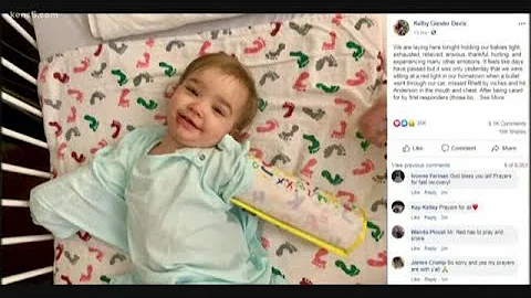 17 month old victim of Odessa shooting returns home from hospital