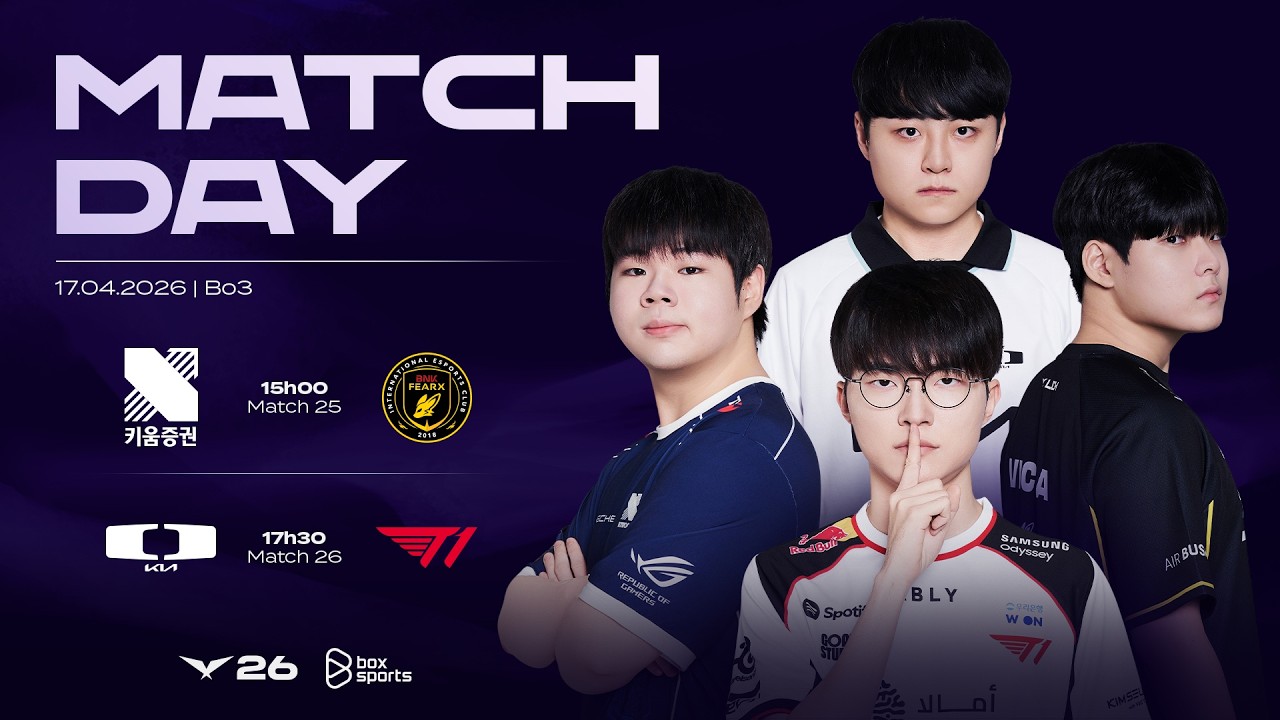 Bình Luận Tiếng Việt: KRX vs BFX l l DK vs T1 | LCK 2026