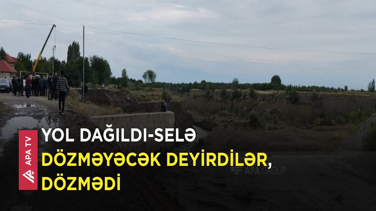 Qubanın bu kəndinə giriş-çıxış məhdudlaşdı, kənd işıqsız qaldı – APA TV