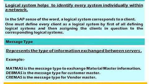 SAP ABAP Application Link Enabling ALE Overview