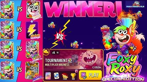 Match Masters Tournament Multiplayer Madness 16 Players Wins Prizes SE Booster