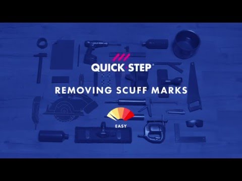 How to remove scuff marks from a laminate floor | Tutorial by Quick-Step