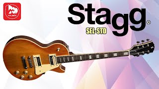 Электрогитара STAGG SEL-STD (Лес Пол из махагона с отсечками)