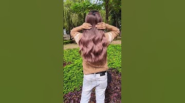 Tóc giả kẹp chữ U omper tóc giả omper hai màu #tockep #tocgiacaocapvinhkt