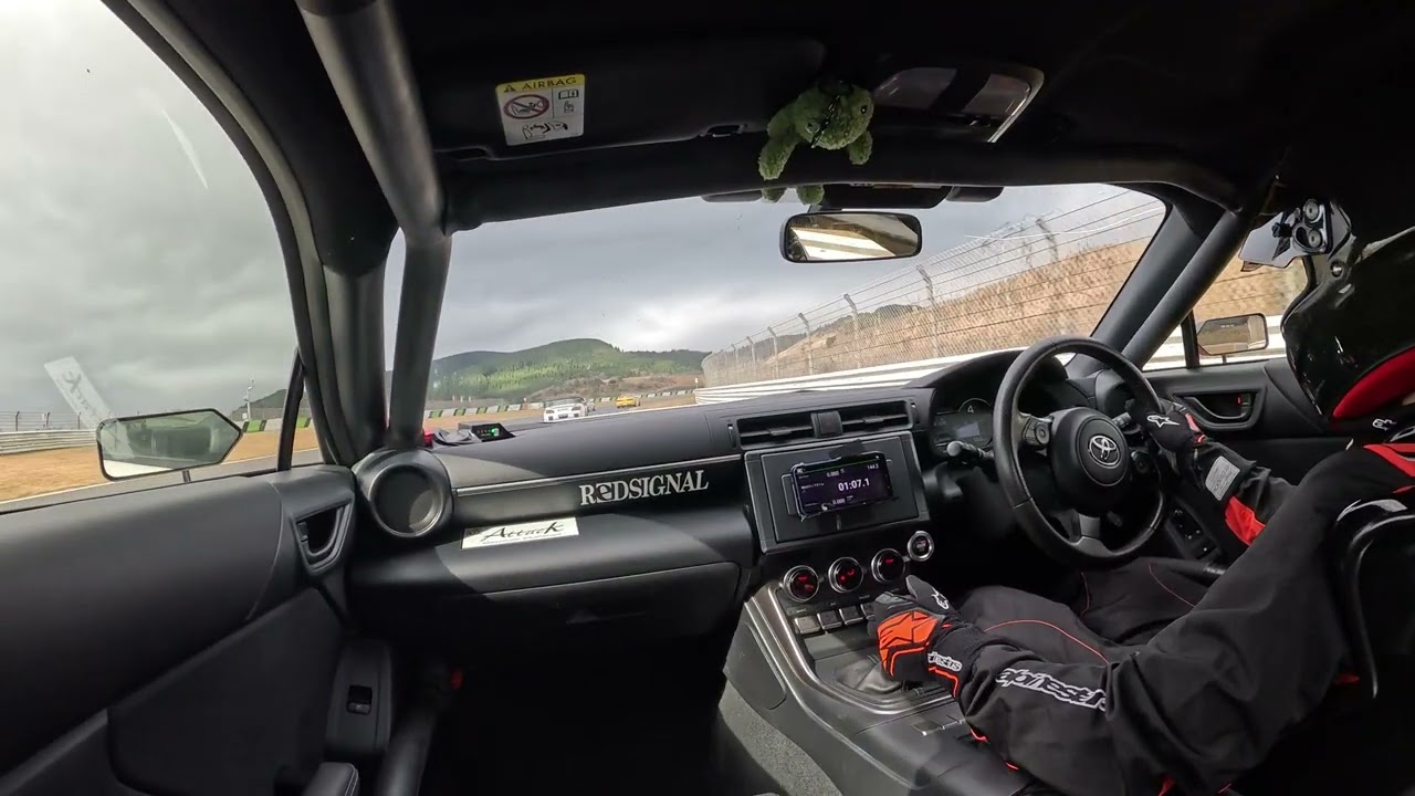 レッドシグナルGR86  2025.12.7第4戦  NA準決勝　インパクト走行会