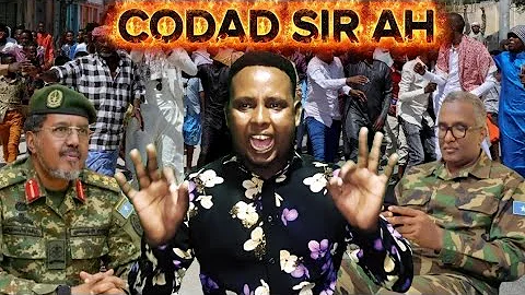 Deg deg ceebtii aduunka iyo codad sir ah mucaradka oo lasoo qarxiyay ayagoo 4 dollar dad u qeybinaya