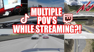 How to record & stream MULTIPLE POV