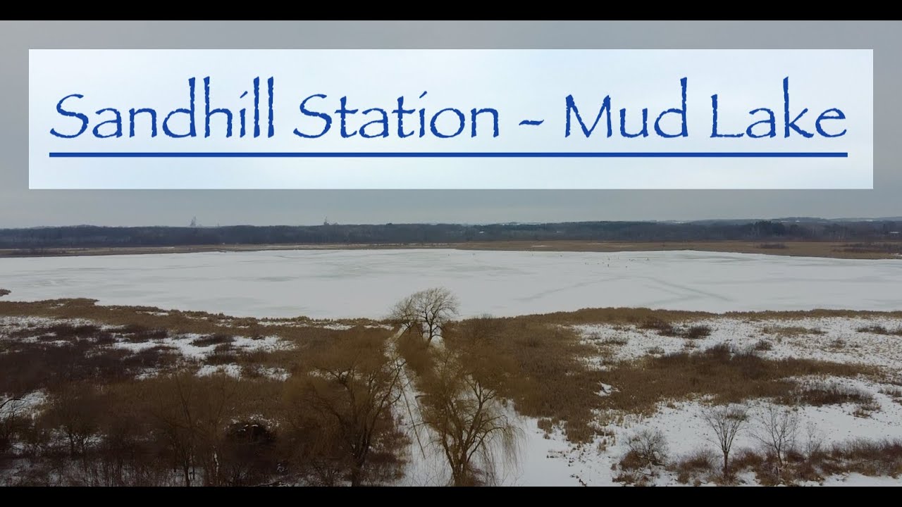 Sandhill Station - Mud Lake - winter - Rock Lake Guest House - legendary Lake Mills WI