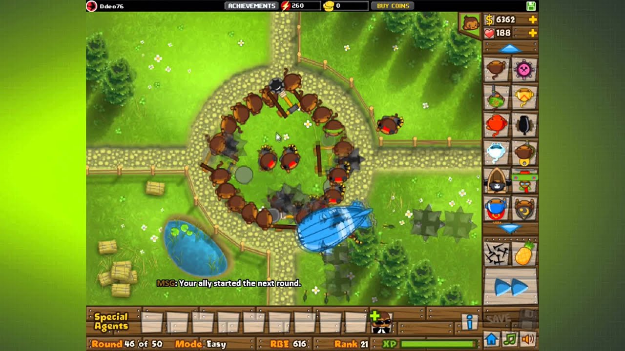 Btd5 Co Op 2 Dart Monkey Only Challenge Youtube