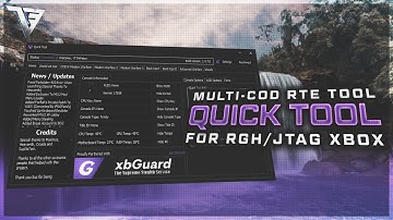 [XBOX 360/RGH] MULTI-COD RTE "QUICK TOOL" SHOWCASE (ANTI-RCE, MODMENU LOADER & MORE) +DOWNLOAD