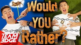 'Would You Rather!?' In Real Life! | Choose Your Fate!!
