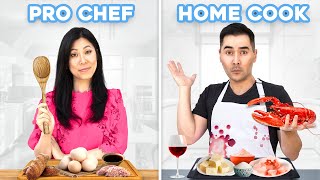 Husband vs Cookbook Chef make $100 vs $17 DUMPLINGS